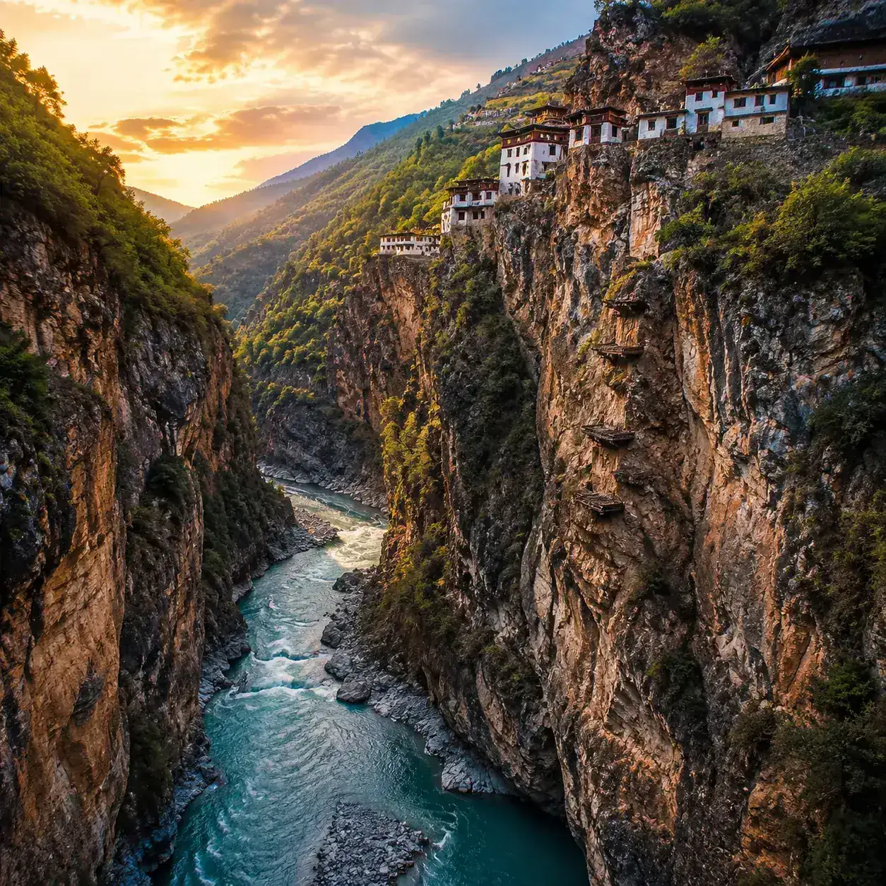 Balagezong Canyon Shangri-La Yunnan