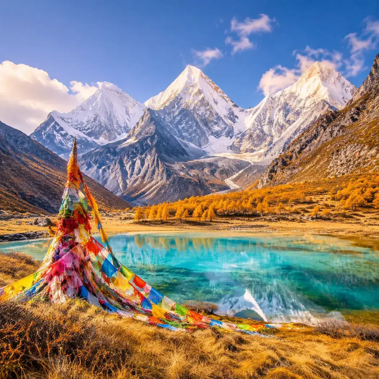 Daocheng Yading near Shangri-La Yunnan
