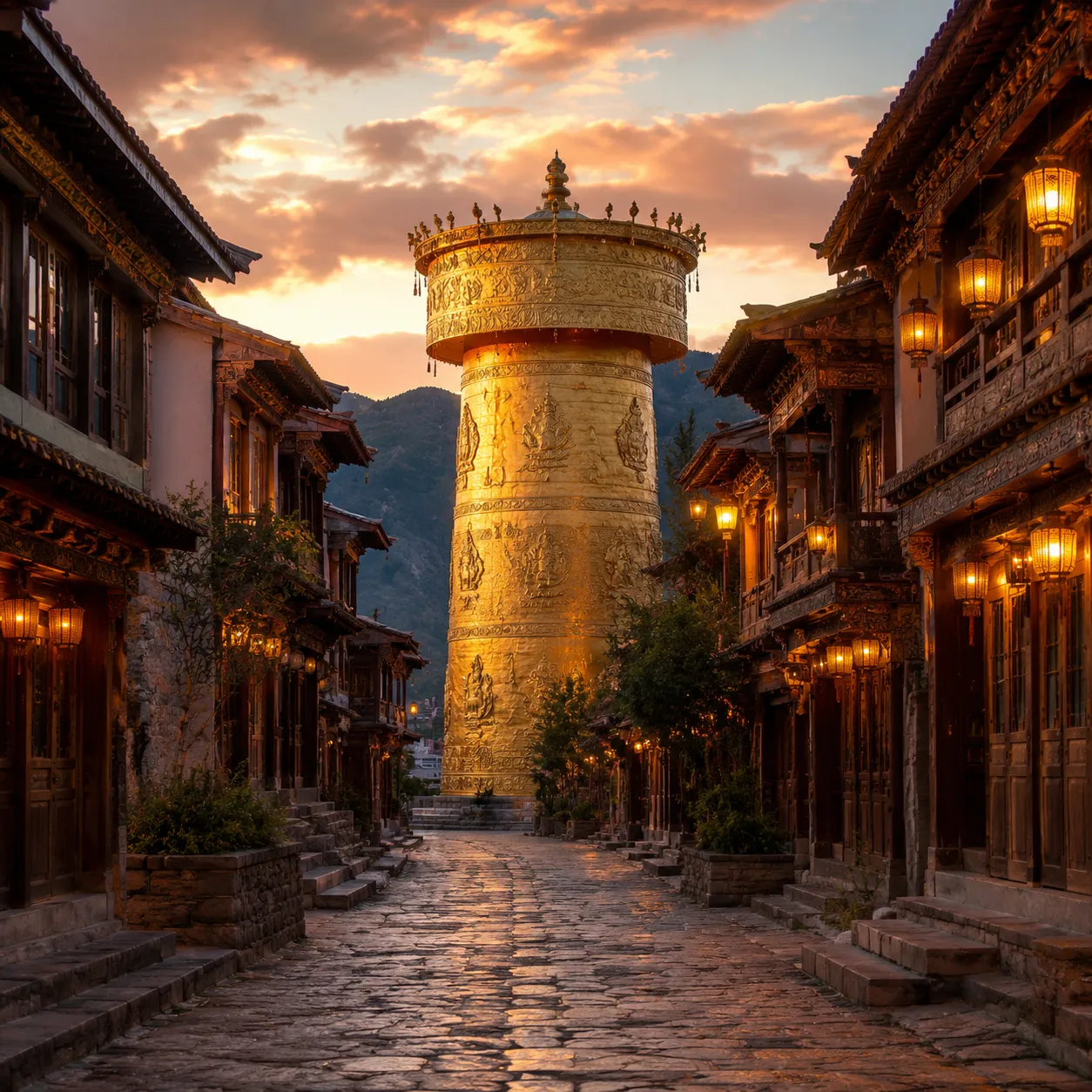 Dukezong Old Town Shangri-La Yunnan