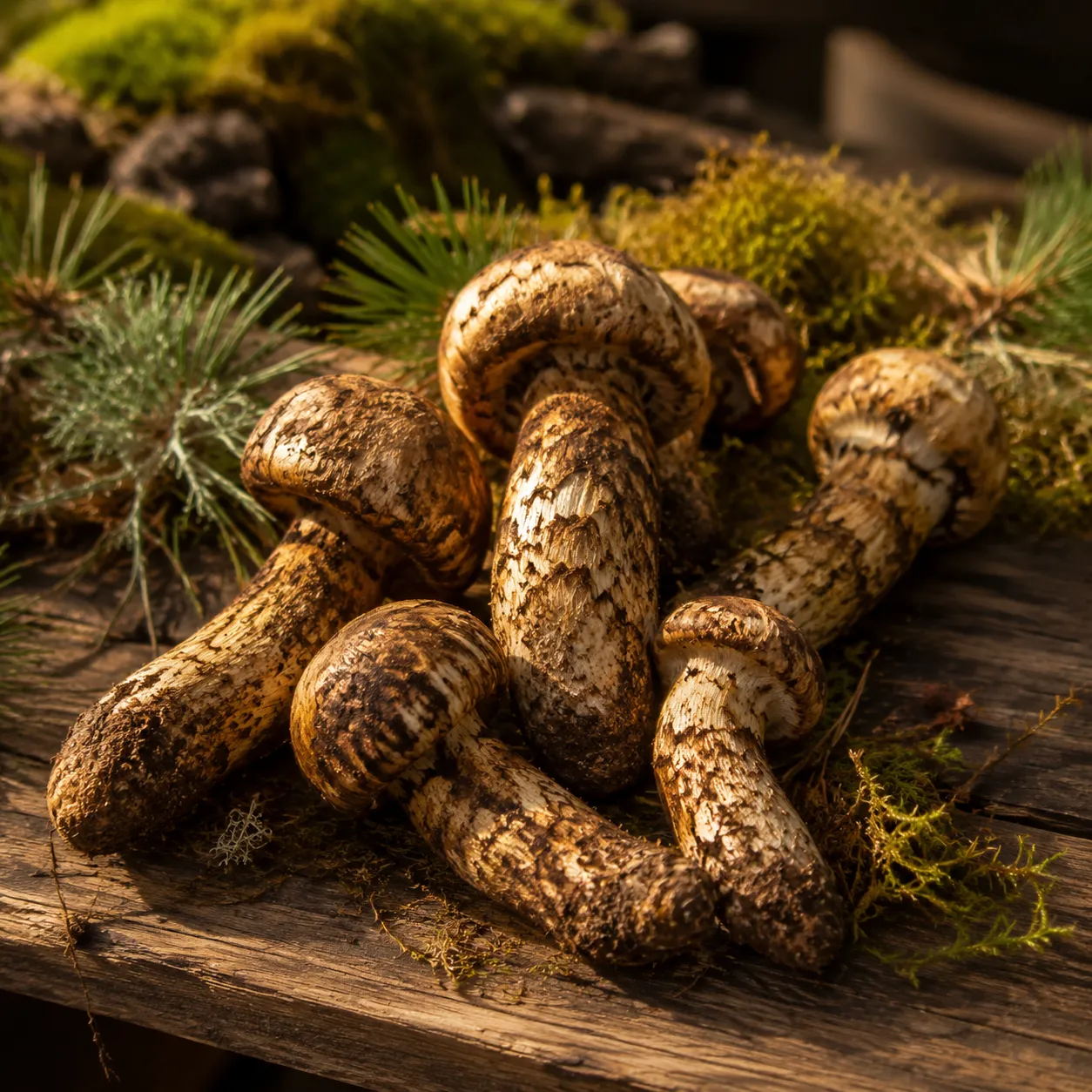 Matsutake Mushrooms Shangri-La Yunnan