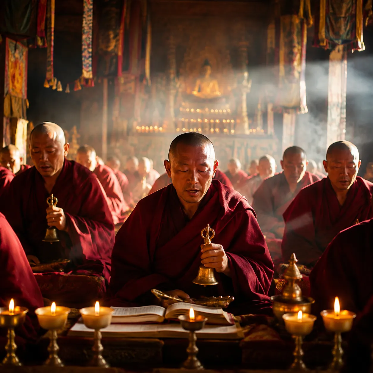 Morning Chanting Shangri-La Yunnan